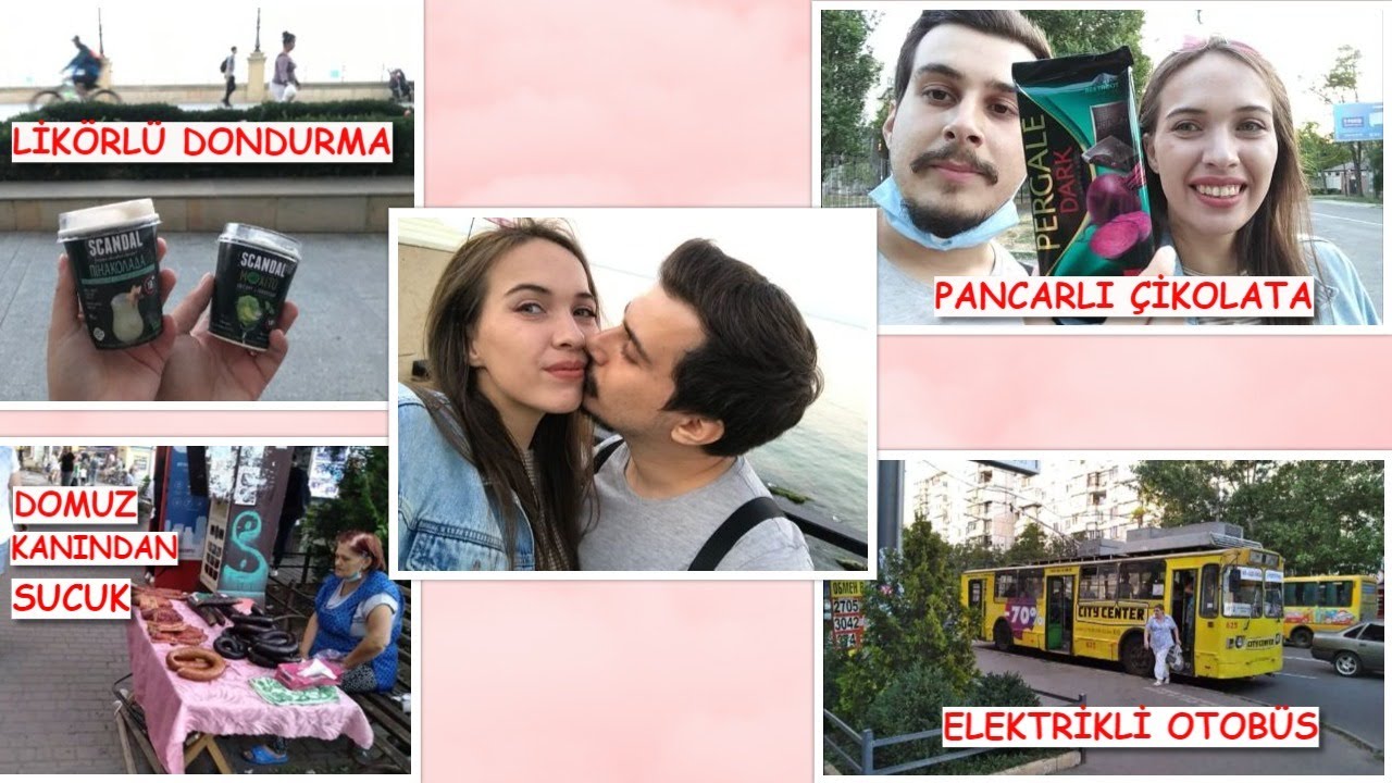 Ukrayna'da Hayat | Ukrayna Sokakları | Daha Önce Pancarlı Çikolata Gördünüz Mü? #UkraynaVlog 1