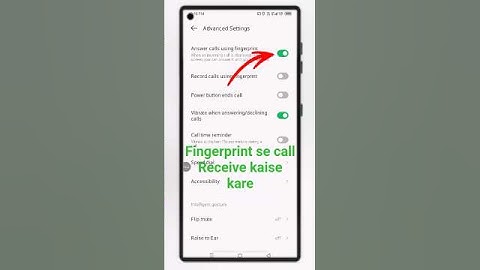 Unlock This Secret Trick to Answer Calls with Just a Finger Touch! 😱📞 #Shorts
