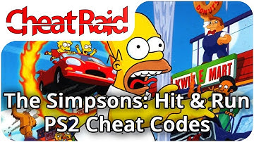 The Simpsons: Hit & Run Cheat Codes | PS2