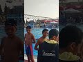 من داخل تدريبات ابطال السباحة
