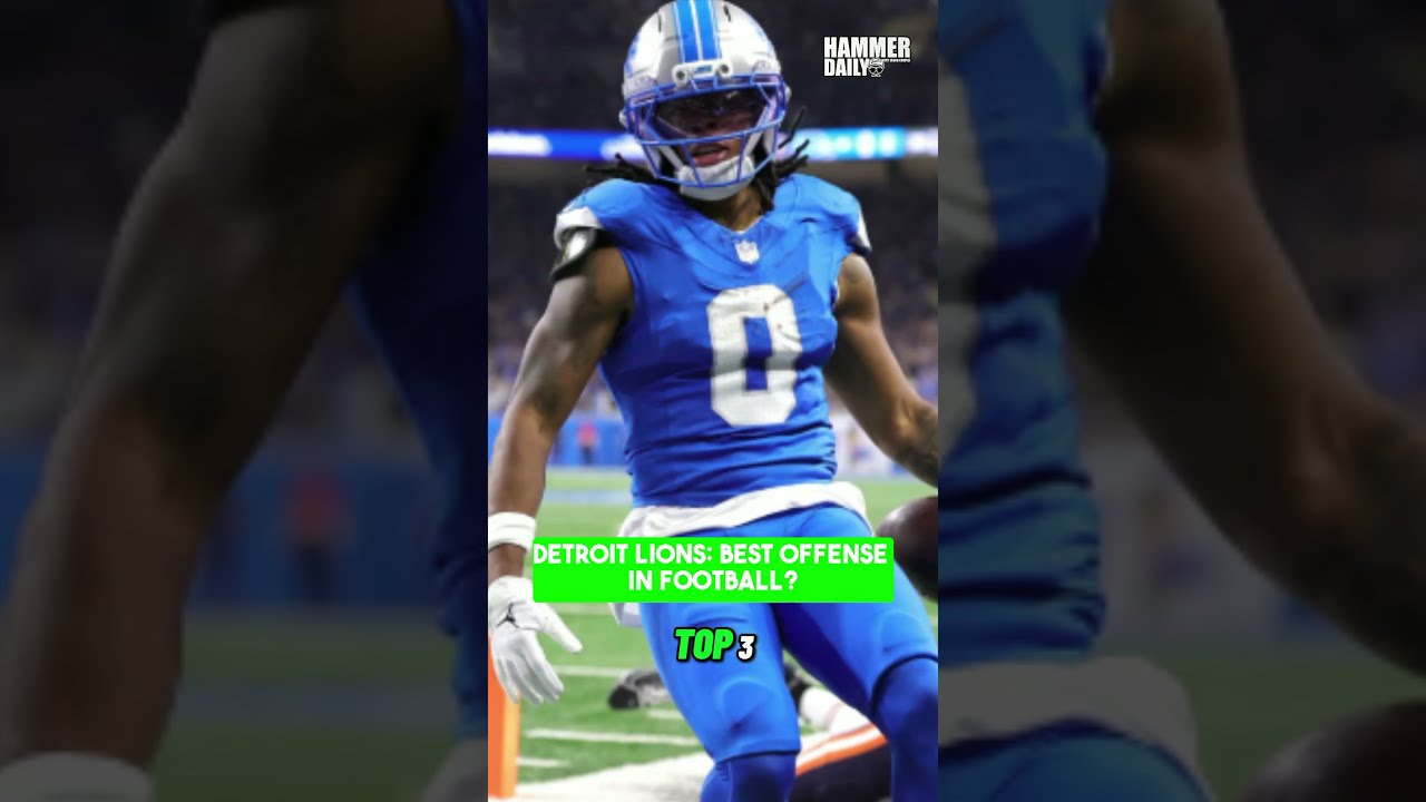Detroit Lions Best Offense In Football? #nfl #lions #goff #Gibbs