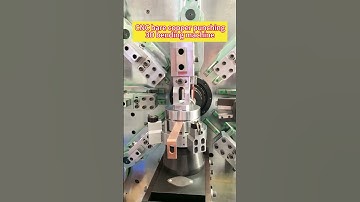 Energy Vehicle Hard Bare Copper Busbar Bending Forming Machine #copperbusbar#bendingmachine #factory