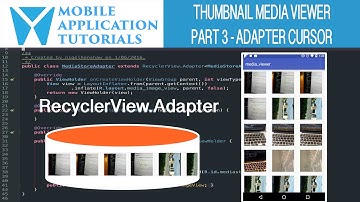 Android development tutorial creating media thumbnail viewer - Part 3 MediaStore thumbnails