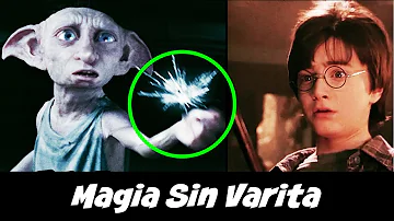 ¿Puede Dumbledore hacer magia sin varita?