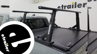 etrailer | Yakima OverHaul HD Adjustable Truck Bed Ladder Rack with Tonneau Cover Adapters Review screenshot 3