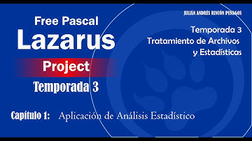 Free Pascal Lazarus Project - Temporada 3 - Capitulo 1 - Diseño del formulario inicial