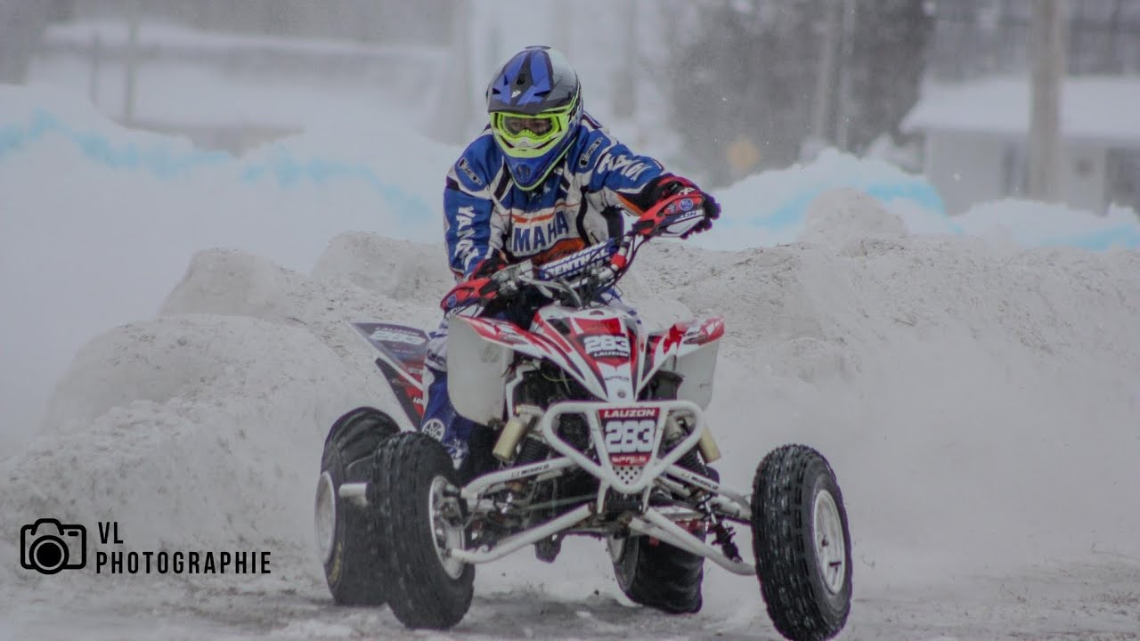 Quad racing Québec final 30 ans et moin st victoire de Sorel (yfz450)