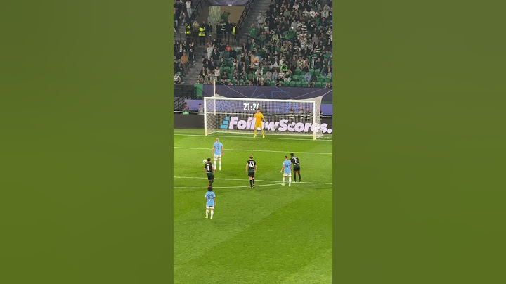 Erling Haaland falha penálti contra o Sporting na #uefachampionsleague