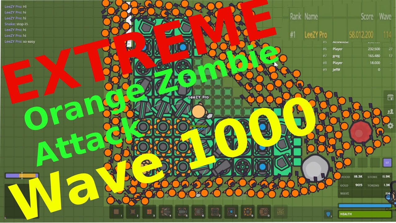 I have built a good base in Zombs.io that you can try. Unaffected by 4  players on wave 122 (except for a few slow traps) : r/Zombsio