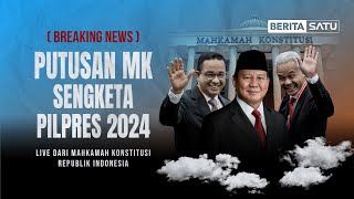 🔴 LIVE | Pembacaan Putusan MK, Sidang Sengketa Pilpres 2024 - Babak Akhir Anies, Prabowo dan Ganjar