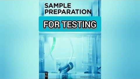 COAL SAMPLE PREPARATION FOR TESTING