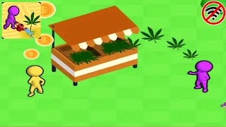 ☘️ WEED ISLAND 🏝 [FARM WEED IDLE GAMES ANDROID] GAMEPLAY WALKTROUGH #2 screenshot 4
