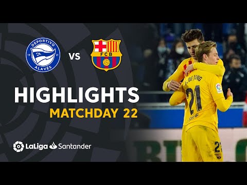 Alaves Barcelona Goals And Highlights