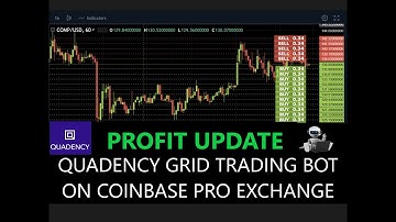 PROFIT UPDATE Quadency Grid Crypto Trading Bot On Coinbase Pro Buy Low Sell High Passive Income
