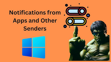 How to Enable or Disable Notifications from Apps and Other Senders in Windows 10 | GearUpWindows