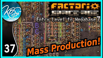 Ep 37 Building all the Things - Factorio Entry Level to Megabase 7 (Space Age DLC)