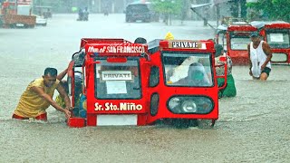 Tropical Depression Vicky make landfall over Mindanao, Philippines. VickyPH. Severe flooding