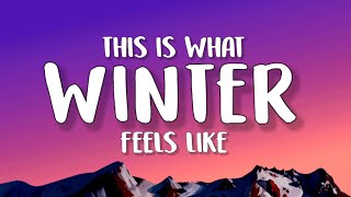 JVKE - this is what winter feels like (Lyrics)