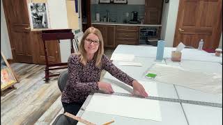 Tearing Watercolor Paper to Create a Deckled Edge