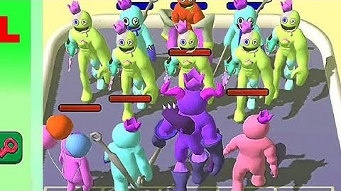 Merge rainbow 3D run new update Android gameplay