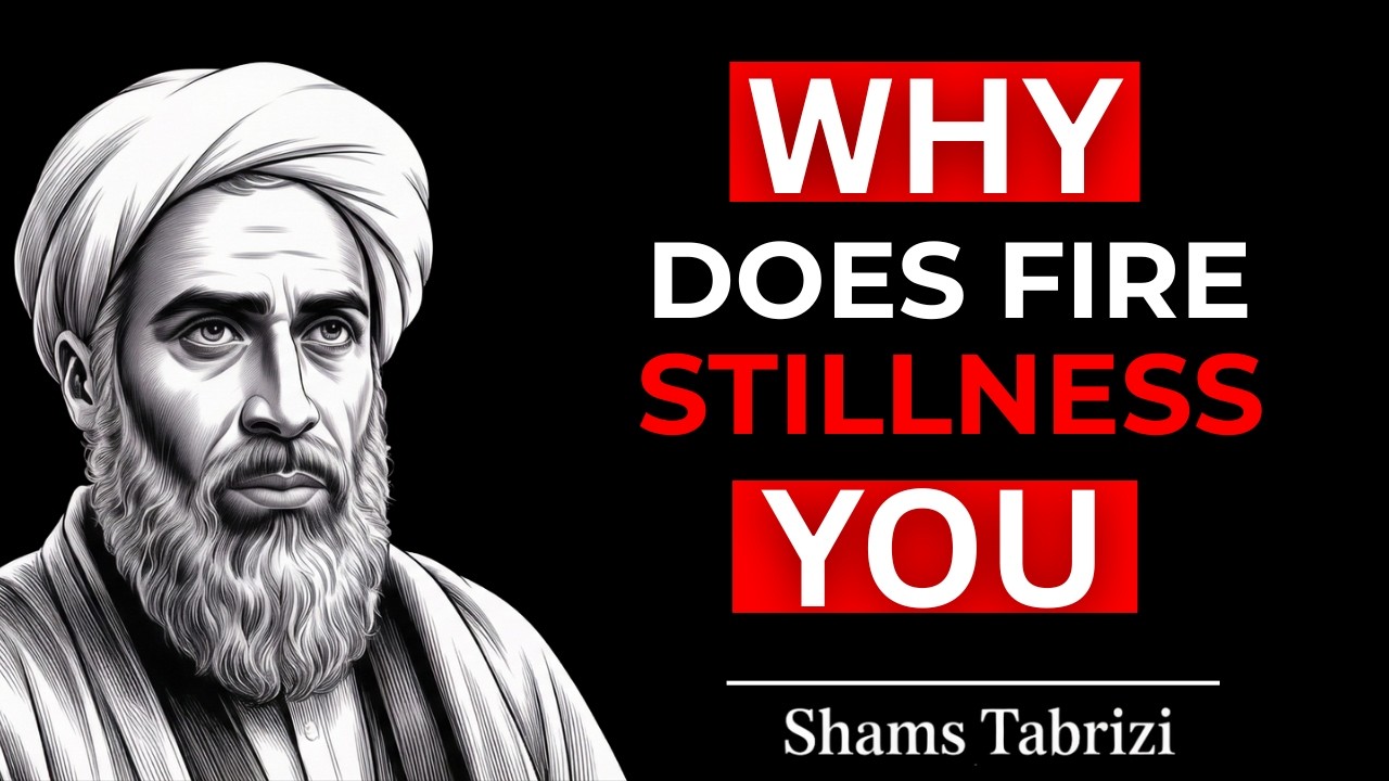 The Fire That Creates Stillness – Shams Tabreez’s Secret Teaching