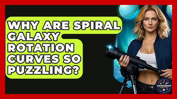 Why Are Spiral Galaxy Rotation Curves So Puzzling? - Astronomy Made Simple