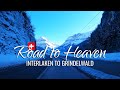 INTERLAKEN to GRINDELWALD Switzerland Winter Driving 4K Video, Travel Jungfrau Region