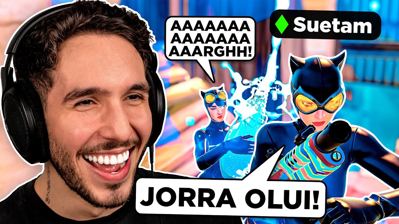 OLUI e SUETAM jorrando no Fortnite pra vc assistir na privada 🚽