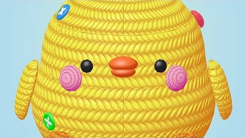 Color Yarn Wool Sort 3D Level 6 Gameplay Walkthrough