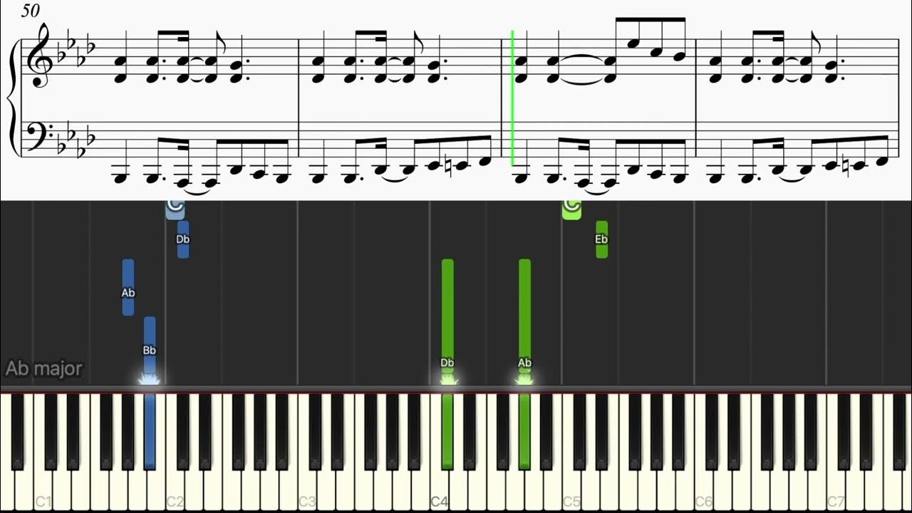JoJo's Bizarre Adventure Josuke/Gappy's Main Theme Piano Tutorial