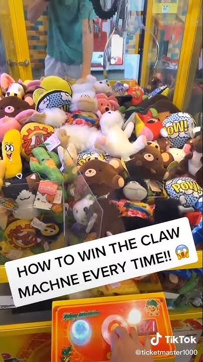 How To Win Round 1 Claw Machine HOW TO WIN THE CLAW MACHINE EVERY TIME 🤯🥳 - YouTube