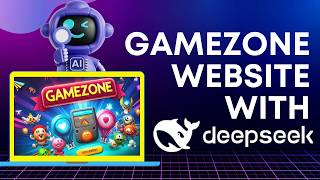 Create Gamezone Website Using DeepSeek AI