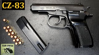 видео ТРАВМАТИЧЕСКИЙ ПИСТОЛЕТ CZ 83 RUBBER