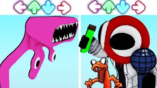 Friday Night Funkin' VS Rainbow Friends Chapter 2 Pink, Yellow, Red Roblox ( FNF Mod/Hard) 
