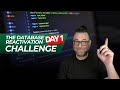 The DBR Challenge: Day 1