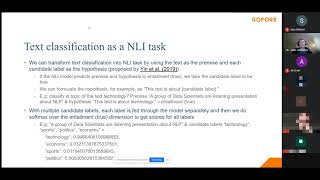 Aapo Tanskanen - Zero shot text classification without GPT 3 | PyData Helsinki