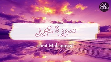 سورة محمد بصوت اسلام صبحي 💜🧡💜🧡💜 #قطوف #quran | قطوف | إن تنصروا الله ينصركم ويثبت أقدامكم 🇵🇸 ♡