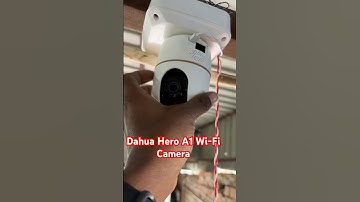 Dahua Hero A1 Wi-Fi camera connect to || DVR ||