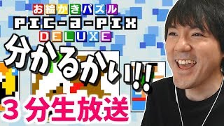 【3分生放送】ピクロスの答えに納得いかなくてツッコミまくる男【お絵かきパズル Pic-a-Pix Deluxe】 screenshot 4