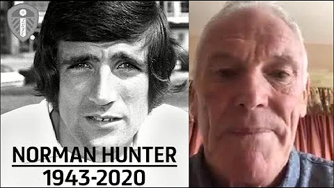 Eddie Gray's emotional tribute to Norman Hunter