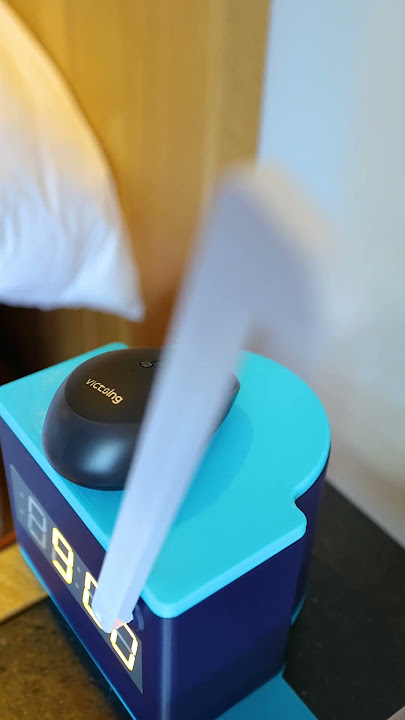 NEVER be late for work again with this alarm clock.