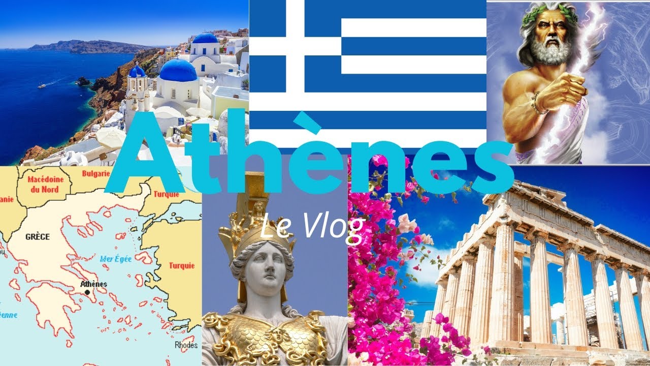 J'AI RENCONTRER LES DIEUX GREC ! (vlog à Athènes)