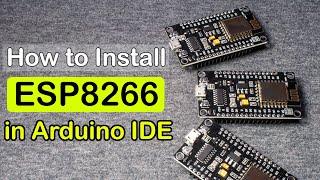 How to install ESP8266 in Arduino IDE | Easy Way | ESP8266 IOT Tutorial