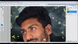 how to cutting hair naturally and edit easily from color full background  in photo shop screenshot 4