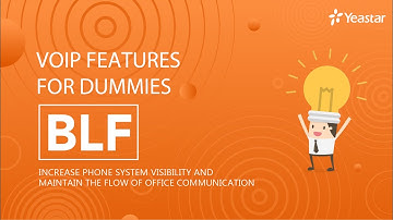 VoIP Features for Dummies - BLF (Busy Lamp Field) | IP Phone Colored Indicator