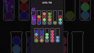 Ball Sort Puzzle Level 736