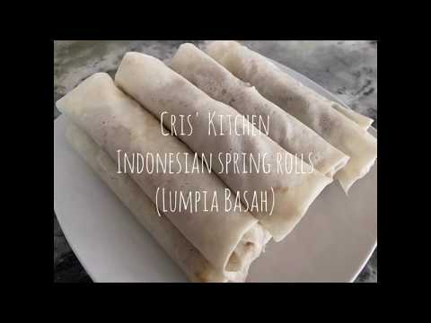 Indonesian Lumpia Filling
