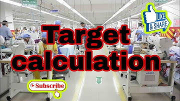 Target calculation ||| Garment