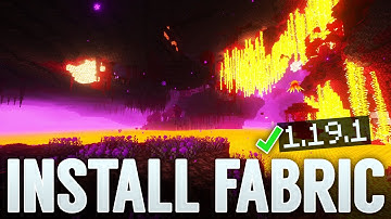 How To Install FABRIC for Minecraft 1.19.1 with Fabric Mods | Minecraft Tutorial