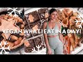what i eat in a day: VEGAN high protein 2020 *Christmas food*
